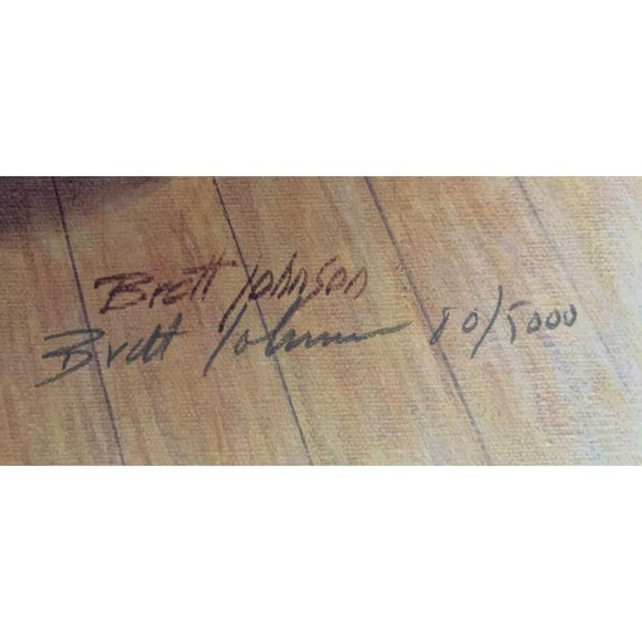 Brett Johnson Limited Edition Signed Print “Spares And Strikes Forever” 1979 - Picture 2 of 11